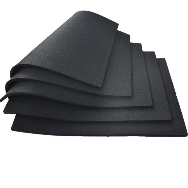 EPDM foam sheets for weather seals gaskets and compression recovery applications